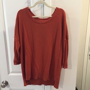 H&M Slouchy Burnt Orange Sweater